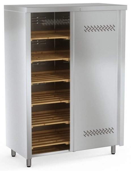 Шкаф кухонный для хлеба Атеси ШЗХ-С-1000.600-02-К (без полок) от компании ООО «ФудПром» - фото 1