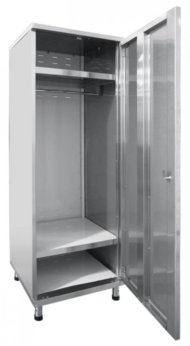 Шкаф кухонный для одежды Abat ШРО-6-0 нерж. от компании ООО «ФудПром» - фото 1