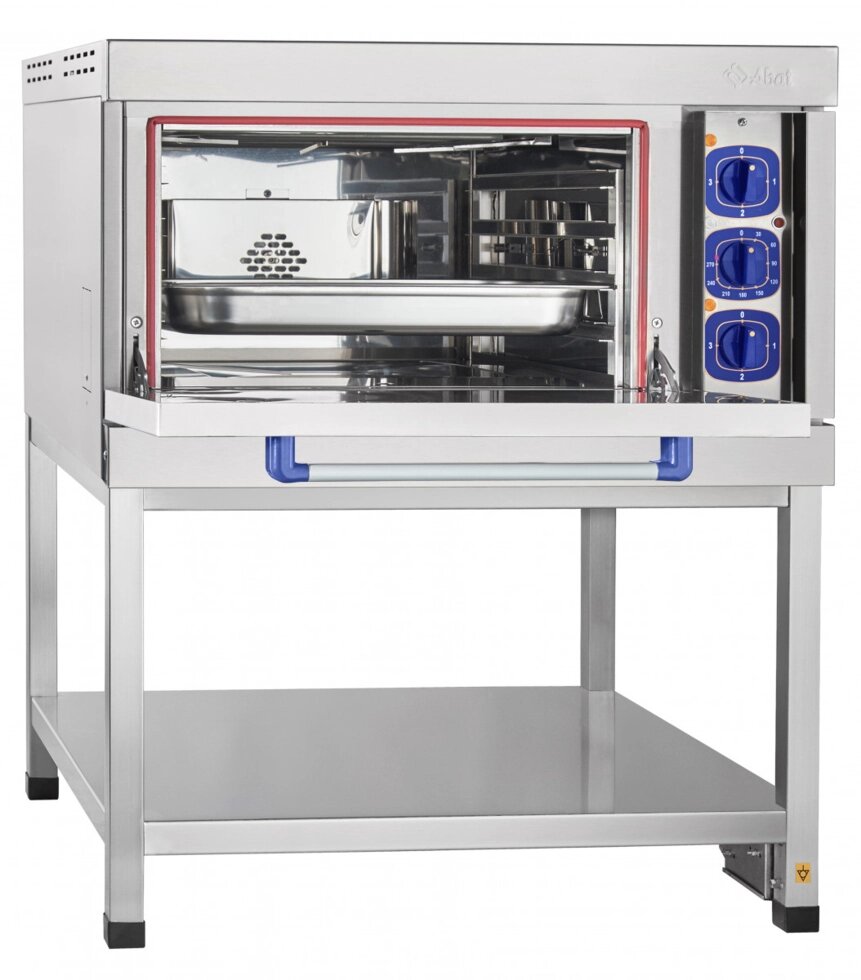 Шкаф жарочный Abat ШЖЭ-1-К-2/1 (с конвекцией), вся нерж. от компании ООО «ФудПром» - фото 1