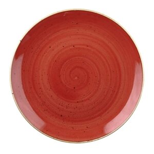Тарелка глубокая 24,8см 1,13л, без борта, StoneCast, цвет Berry Red SBRSEVB91