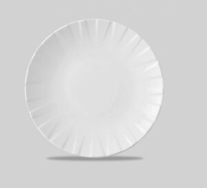 Тарелка мелкая d27,2см Abstract white APRDAF581