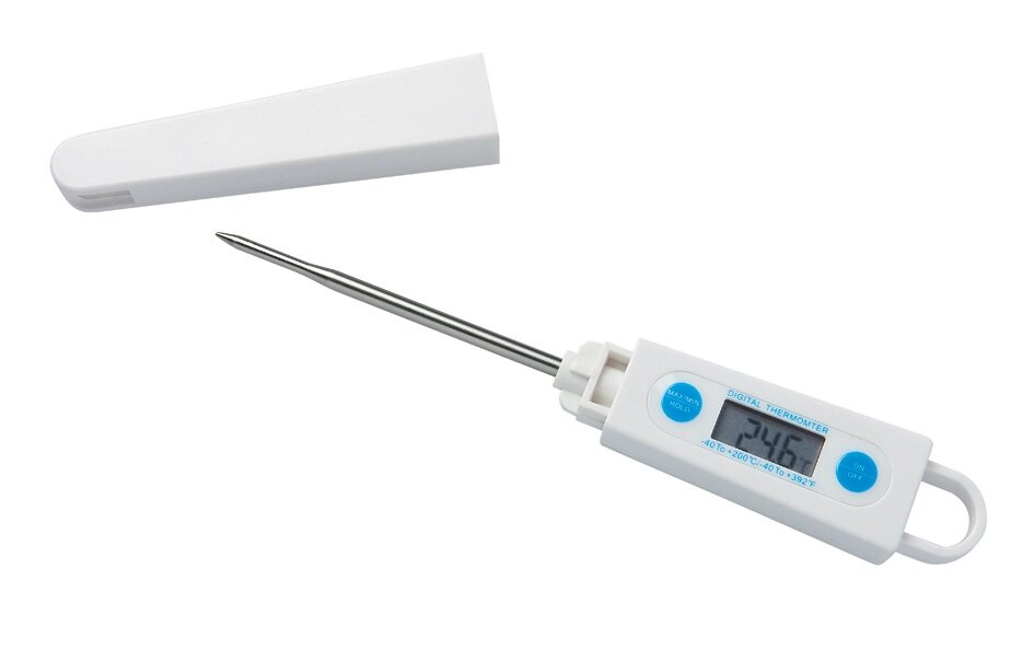 Термометр -40 °C...+200 °C цифровой 166 мм [4142321, 250502] от компании ООО «ФудПром» - фото 1