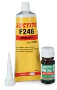 Резьбовое крепление loctite AA F246/INI5 50ML