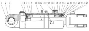 4043000064, Шайба шарнира регулировочная 40*70*1 SDLG LG930-1, LG933, LG936