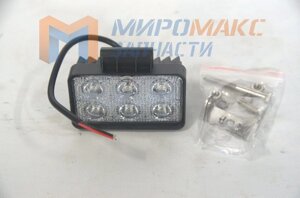 X006 18W, Фара светодиодная X006 18W 6 диодов по 3W