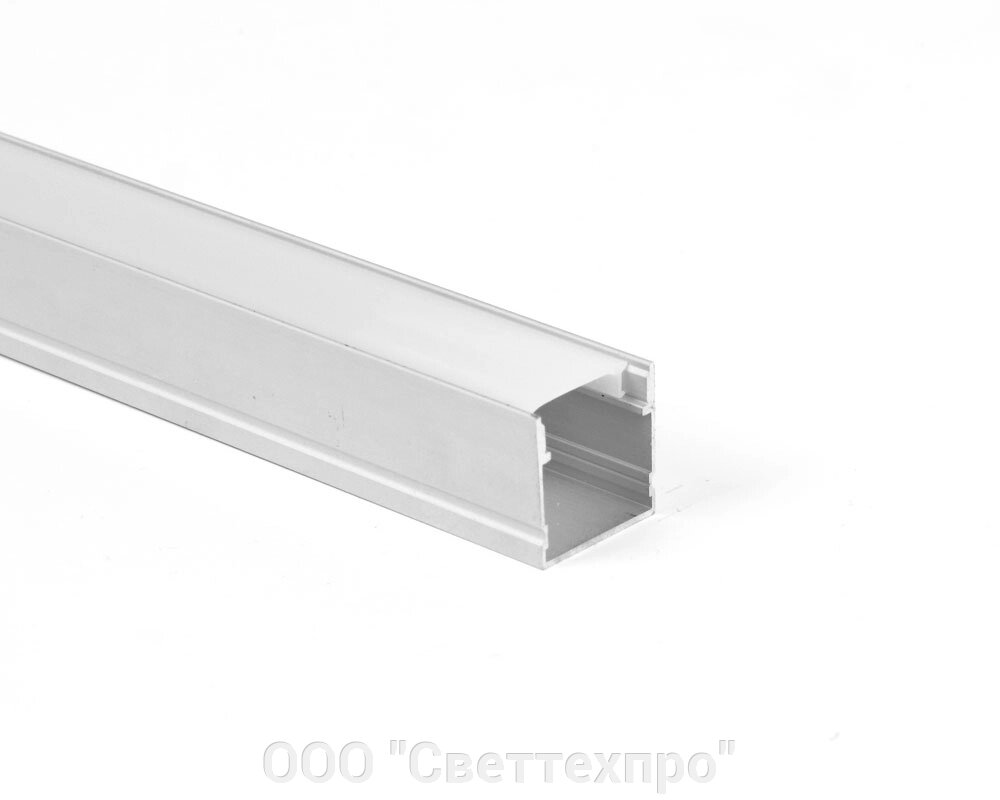 Алюминиевый профиль накладной 2020 от компании ООО "Светтехпро" - фото 1