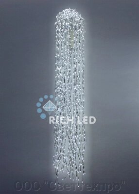 Дреды белые соединяемые, 1.5 м, БЕЛЫЙ от компании ООО "Светтехпро" - фото 1