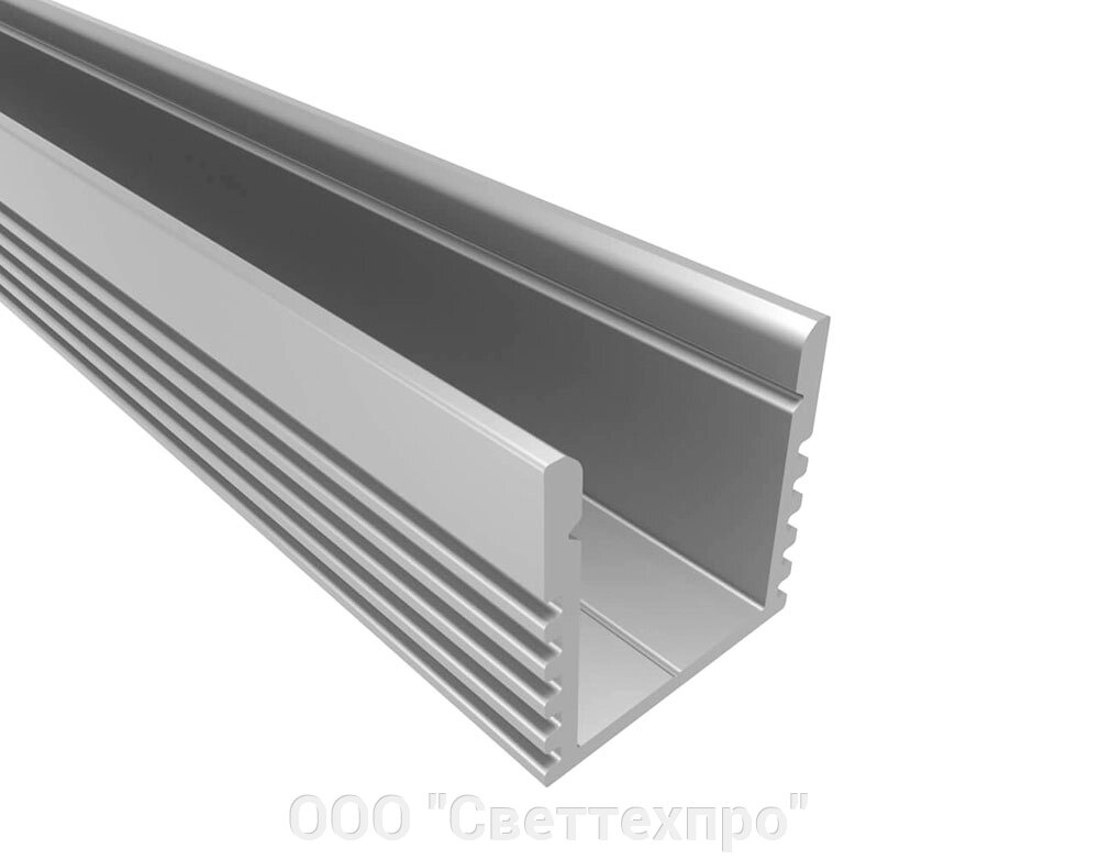 Накладной алюминиевый профиль 1616 от компании ООО "Светтехпро" - фото 1