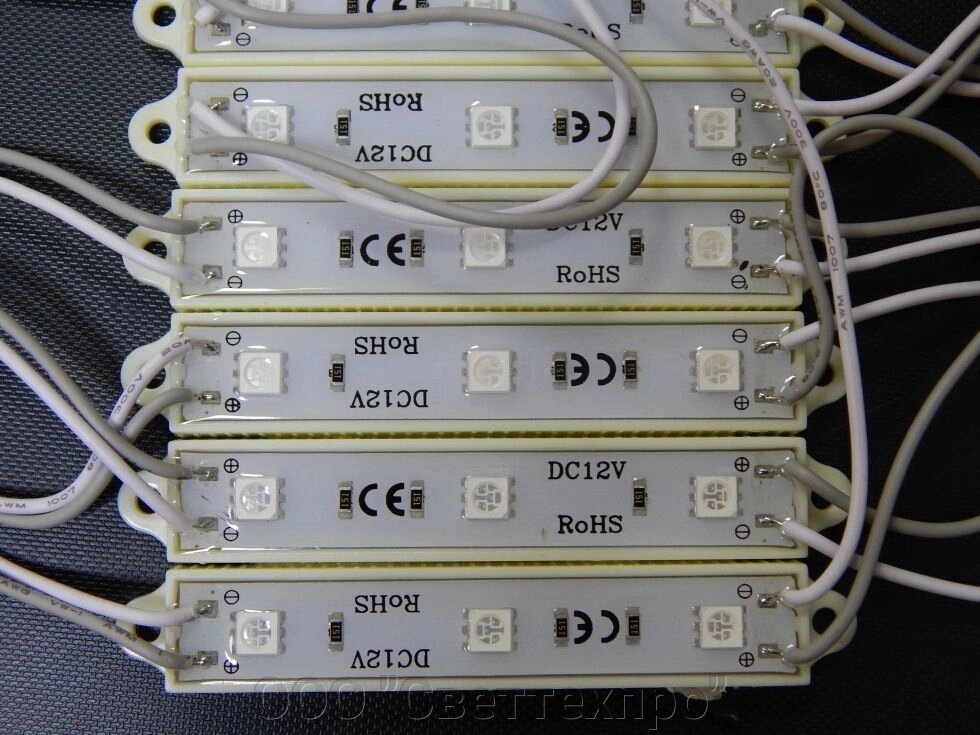 Светодиодный модуль 3x5050 B - преимущества