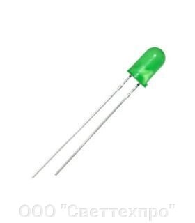 Светодиод зеленый ф5 мм - обзор