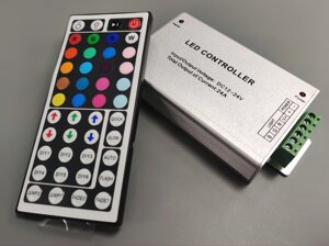 RGB контроллер IRL-44KEY-24A 8A*3 12-24V в Республике Татарстан от компании ООО "Светтехпро"