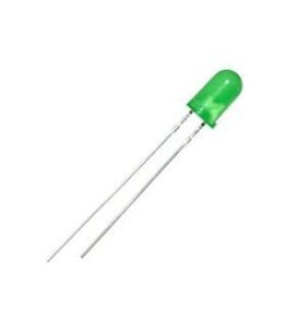 Светодиод зеленый ф5 мм