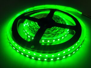 Светодиодная лента 120smd2835-IP20 Green Std