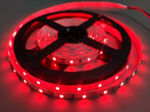 Светодиодная лента 60smd2835-IP20 Red Std