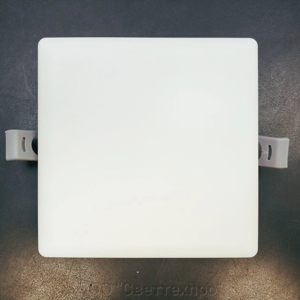 Встраиваемый светильник 9w квадратный от компании ООО "Светтехпро" - фото 1