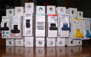 Автоматические выключатели ВА 47-29, 57-35, 57-39, 47-100, АЕ 2046-10Б, 2056-10Б