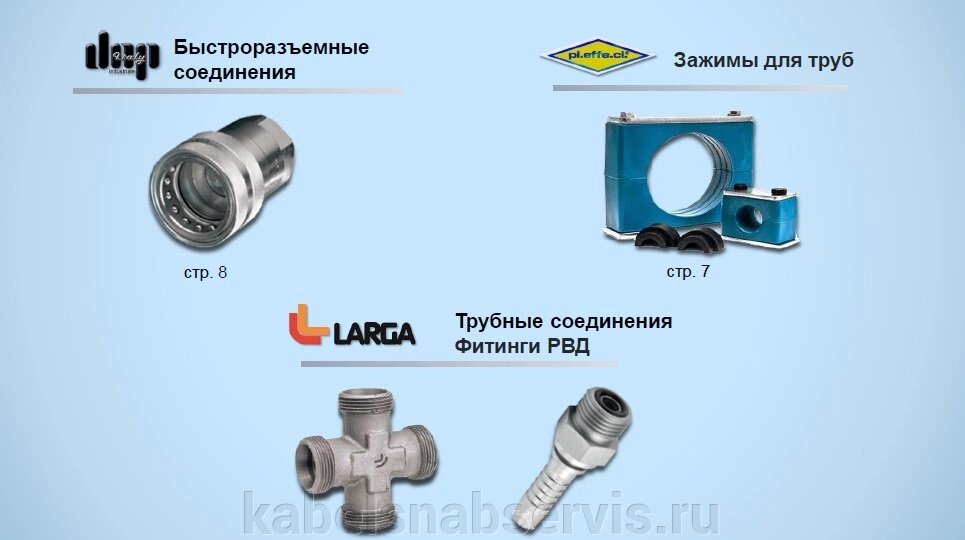 Фитинги, адаптеры, тройники, штуцеры, банджо, крестовины,  фланцевые соединения, маслоохладители, защита РВД, БРС от компании Группа Компаний КабельСнабСервис - фото 1