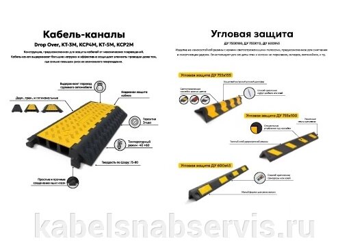 Кабель-каналы, уловая защита, парковочные металические столбики, ограждения Солдатик от компании Группа Компаний КабельСнабСервис - фото 1