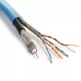 Кабель UTP CAT5e, RG6