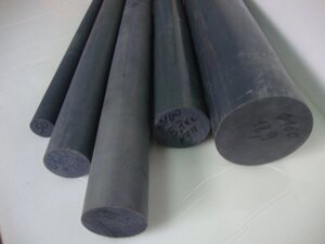Капролон графитонаполненный, маслонаполненный (чёрный), экструзионный полиамид лист, стержни