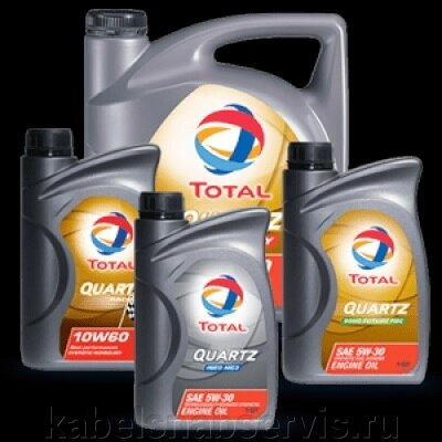 Масла и жидкости TOTAL QUARTZ от компании Группа Компаний КабельСнабСервис - фото 1