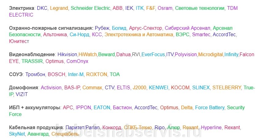 Оборудование пожаротушения, взрывозащита, ОПС, СКУД, видеонаблюдение, электрика, КПП и оборудование электромонтажа. от компании Группа Компаний КабельСнабСервис - фото 1
