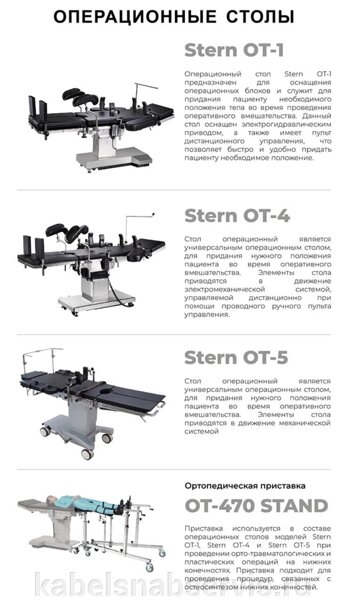 Стол боброва сб 1 хирургический