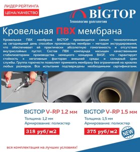 ПВХ мембрана BIGTOP