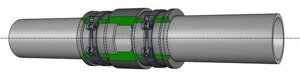 Резиновые быстроразъемные элементы (колена, муфты, отводы)