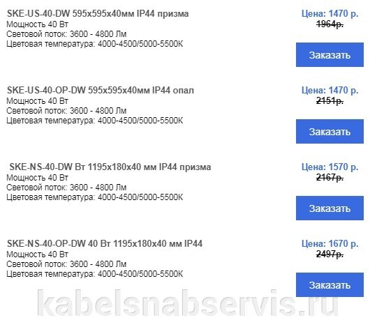 Акция! Время вспять! Снижение цены на административные светильники Российского производства! LED панель 595х595х40 IP 44 — 1735 руб. - фото pic_3d9419ae4be5a935f9b13d62338b169c_1920x9000_1.jpg