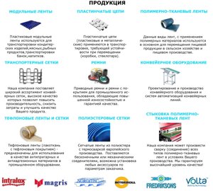 Импортные комплект. к конвейерному обор., модул. ленты INTRALOX (оригинал), Мотор-редуктора SEW-EURODRIVE, bonfiglioli