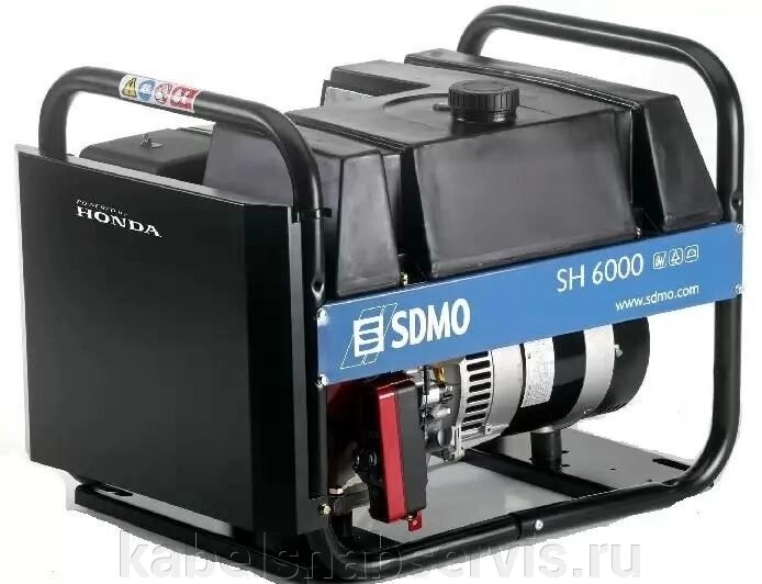 Бензогенератор SDMO-SH 6000 E-S - описание