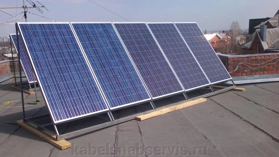 Солнечные электростанции - доставка