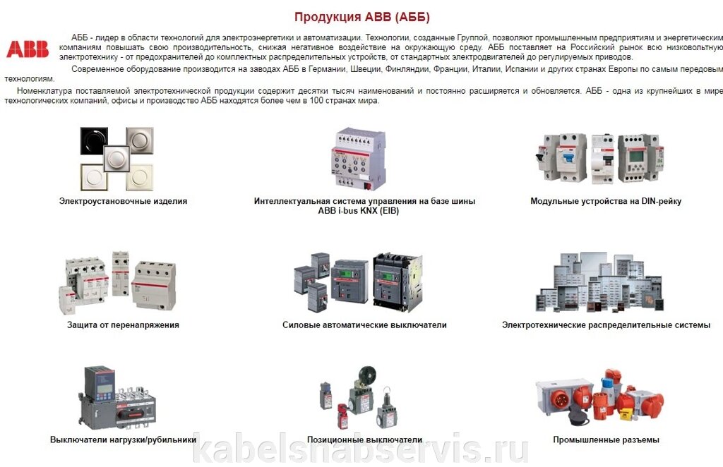 Низковольтное оборудование (ABB, Weidmüller, Phoenix Contact, Schneider Electric, ПРОВЕНТО, Hensel, Pfannenberg, Tekfor) - отзывы