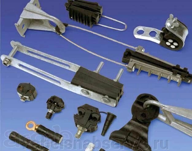 Соединительные кабельные муфты, концевые, термоусаживаемые, кабельные наконечники, соединители, изоляторы - фото