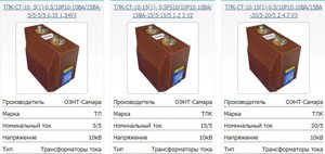 Трансформатор тока ТЛК-СТ 0.5