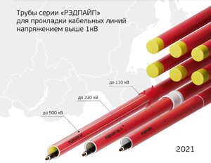 Полимерные многослойные, термостойкие, не поддерживающие горение трубы РЭДПАЙП