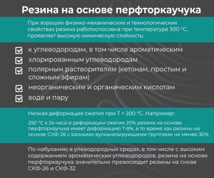 Резина на основе перфторкаучука, сырые резиновые смеси