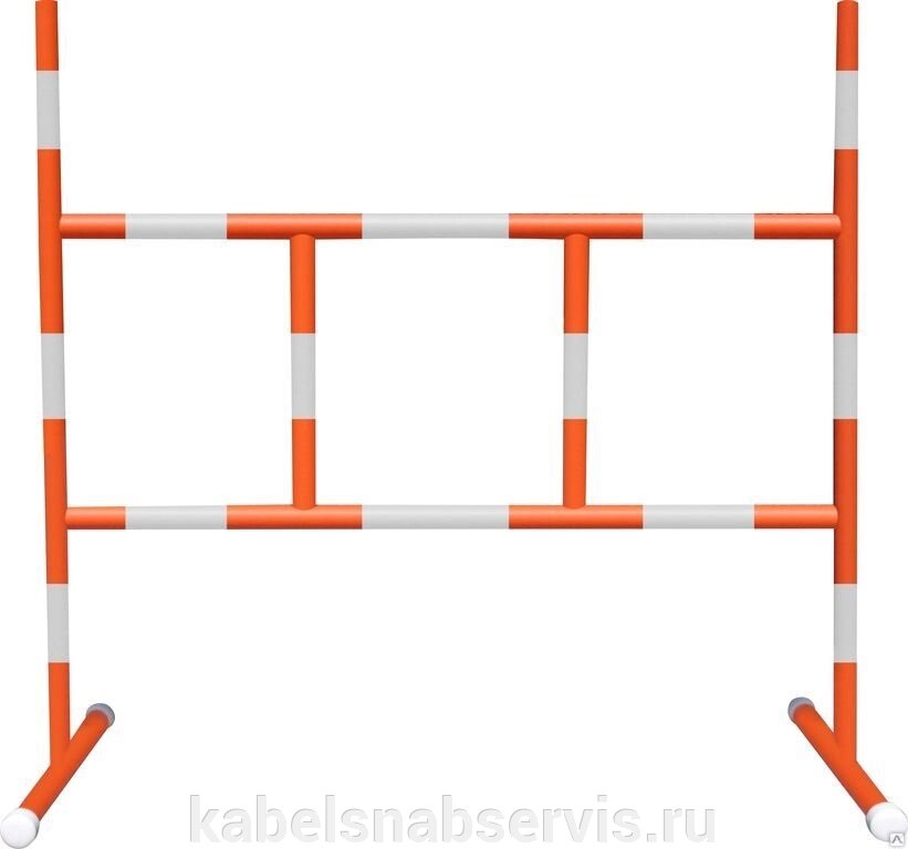 Пластиковое ограждение штакетного типа P1200 от компании Группа Компаний КабельСнабСервис - фото 1