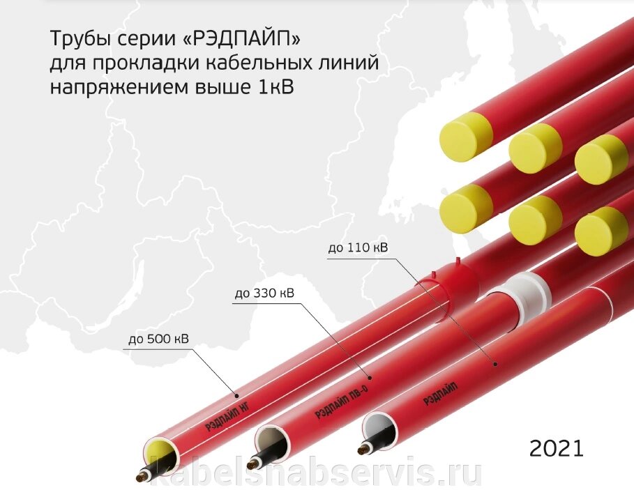 Полимерные многослойные, термостойкие, не поддерживающие горение трубы РЭДПАЙП от компании Группа Компаний КабельСнабСервис - фото 1