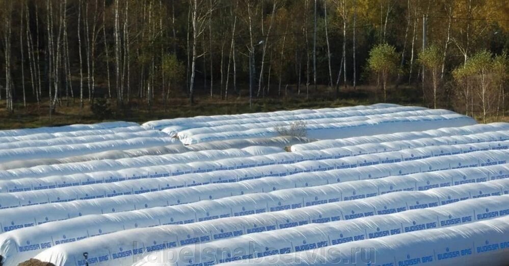 Полимерные рукава для хранения силоса, сенажа, жома, зерна фуражного и продовольственного от компании Группа Компаний КабельСнабСервис - фото 1