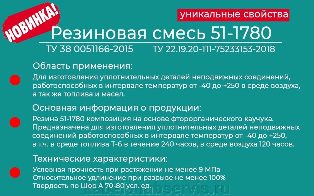 Резиновые смеси пищевые, для РТИ авиационной техники, товарные, каландровые, по рецептуре Заказчика от компании Группа Компаний КабельСнабСервис - фото 1