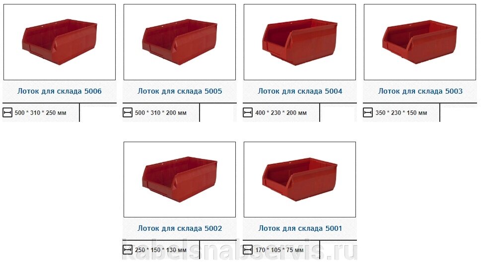 Складские системы (лотки для склада) от компании Группа Компаний КабельСнабСервис - фото 1