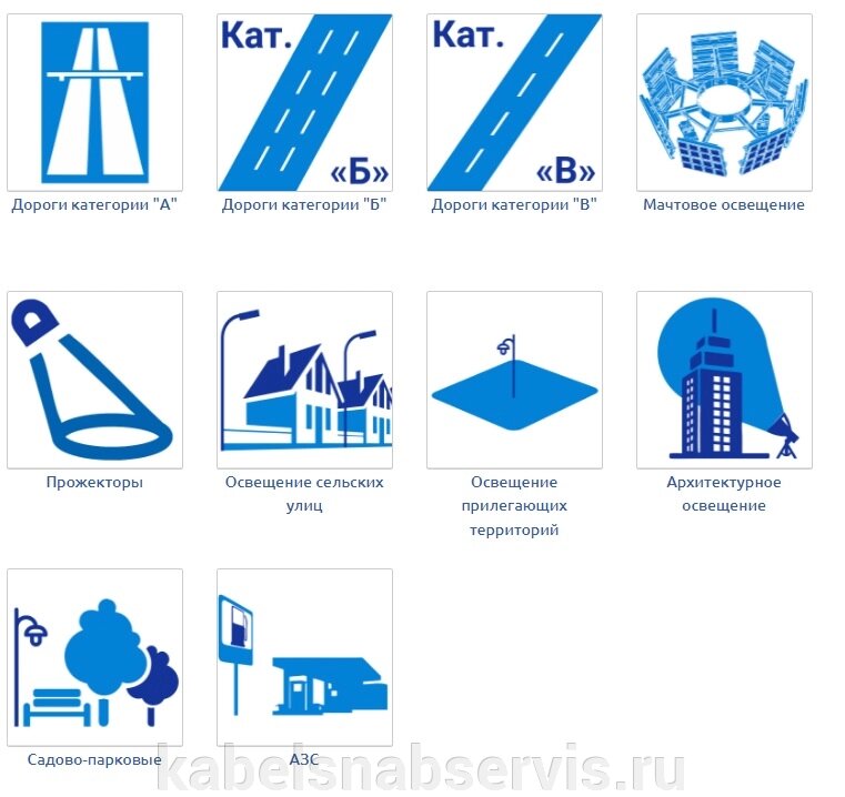 Светильники для наружного освещения (для дорог, АЗС, стадионов, парков, прилегающих территорий) от компании Группа Компаний КабельСнабСервис - фото 1