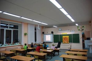 Светодиодные светильники для образовательных учреждений, вузы, школы, детские сады.