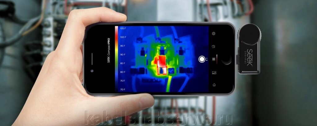 Теплоизор сенсорный ISAPI, Wiegand, RS-485 от компании Группа Компаний КабельСнабСервис - фото 1