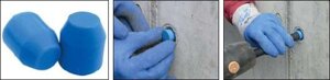 Пробки для герметизации монтажных отверстий ГидроКонтур без жесткого сердечника