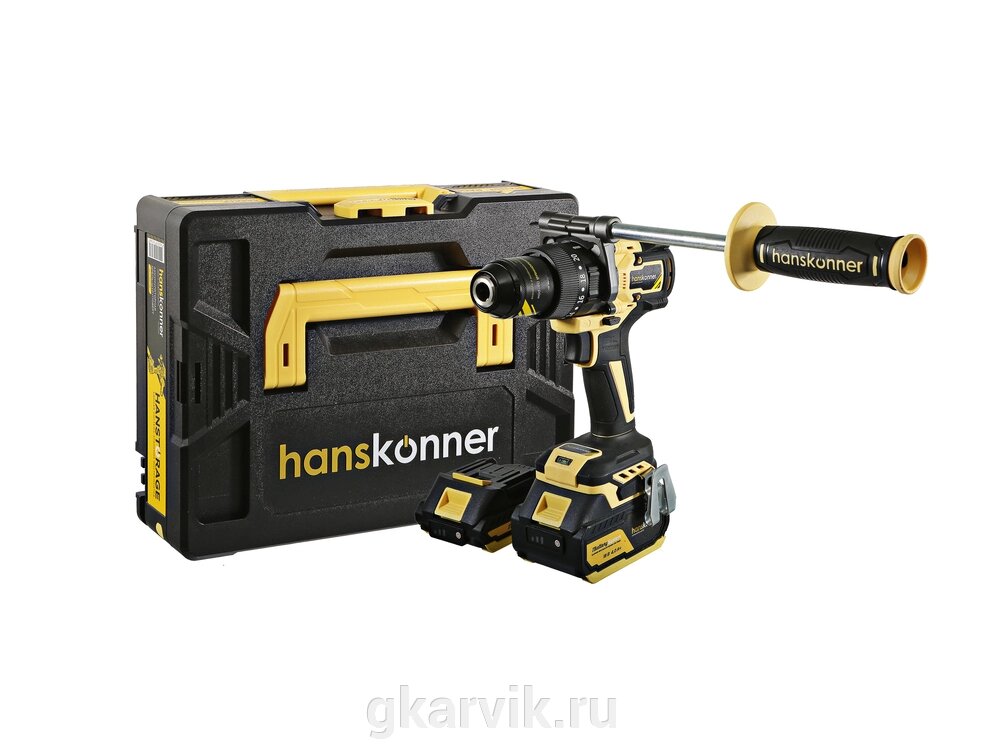 Аккумуляторный шуруповерт Hanskonner HCD18165BLI 1BatterySystem от компании ООО ПФК АРВИК - фото 1