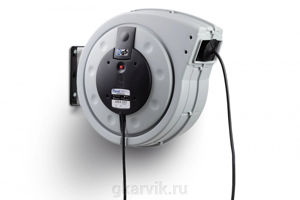 Автоматическая катушка MAVEL ROLL MAJOR PLUS с кабелем 25м, 230В, 3х1.5 мм2, без розетки от компании ООО ПФК АРВИК - фото 1