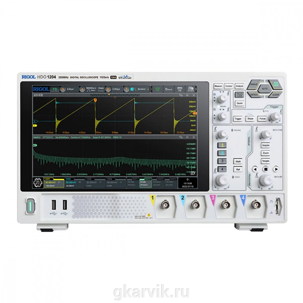 Цифровой осциллограф RIGOL DHO1104 от компании ООО ПФК АРВИК - фото 1